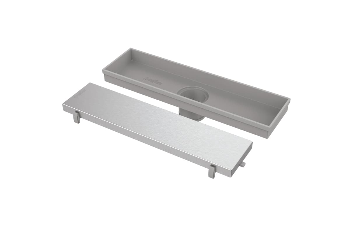 Coladera lineal 40 x 8.93 cm PC-561 en acero inoxidable