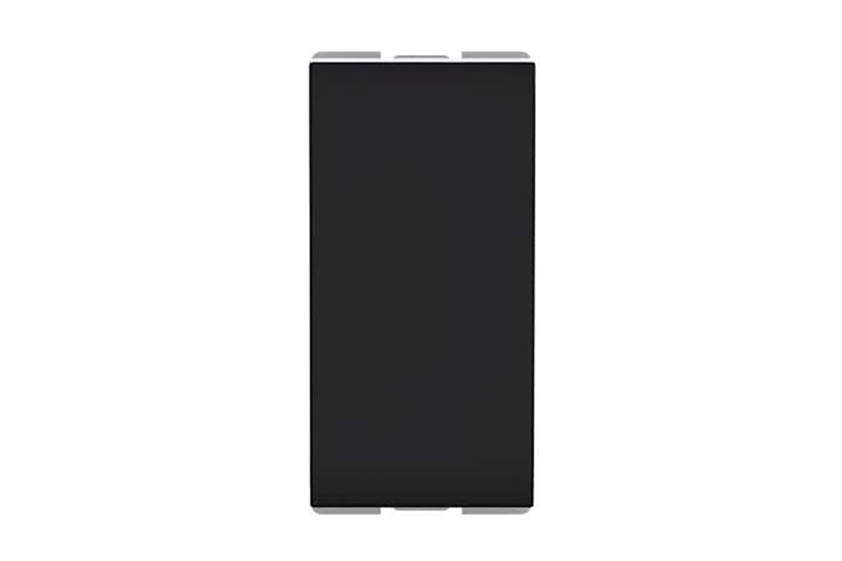 Apagador escalera 4 vías, 1 modulo N0110-NG color negro