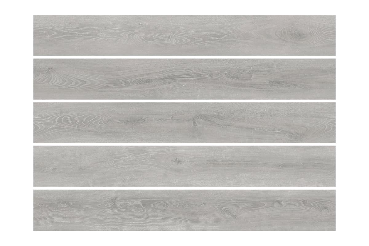 Piso Vinílico SPC Madera Lustra almendra mate 18 x 122 cm, caja con  1.77 cm 