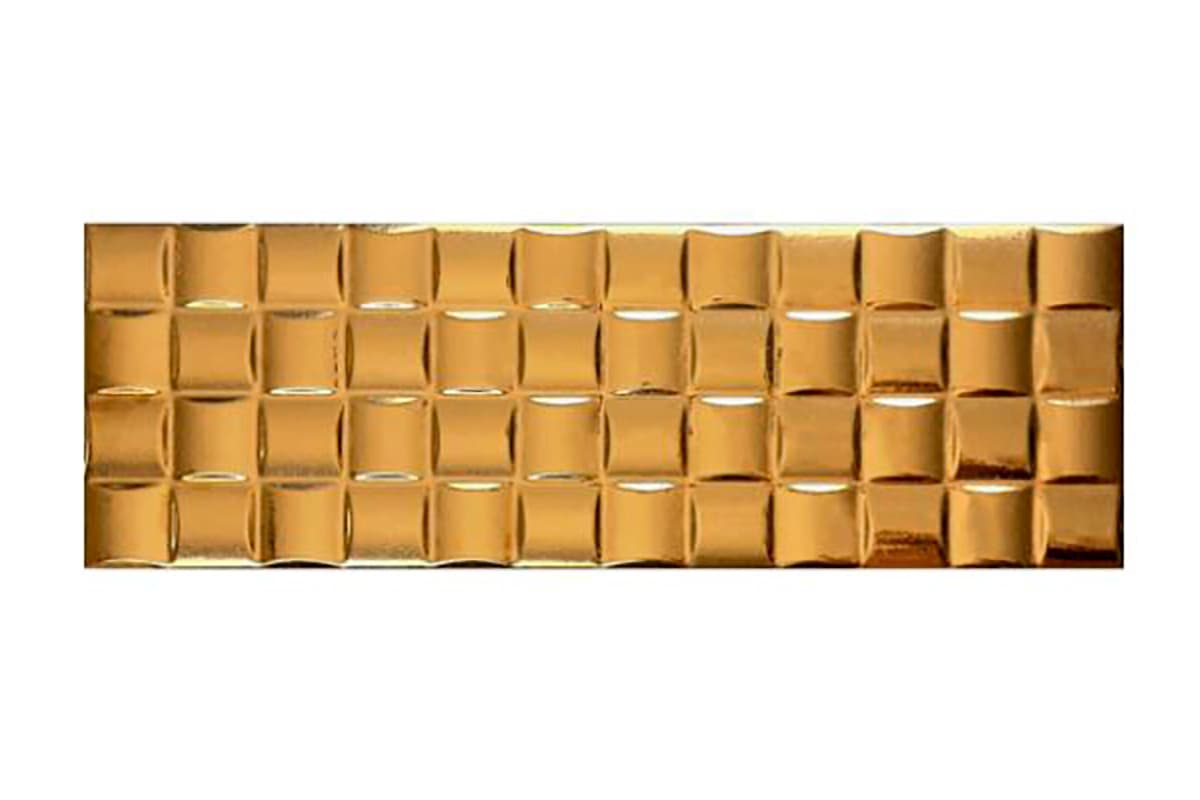 Cenefa Dammas gold 1A 15 x 45 cm