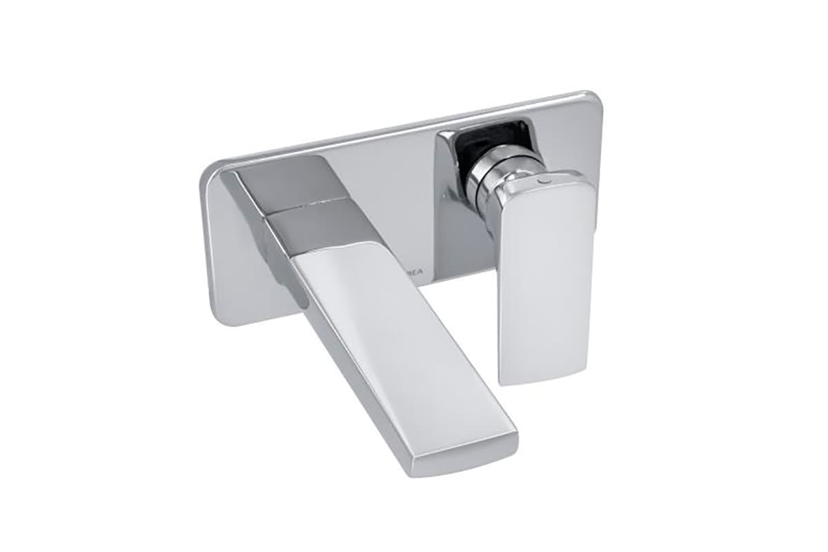 Monomando a muro para lavabo 9459QU acabado cromo 
