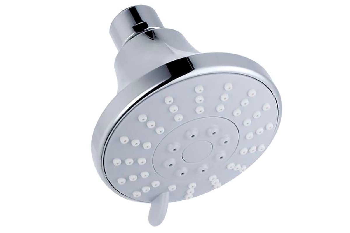 Regadera de cebolla con 3 funciones M.2097, acabado cromo 