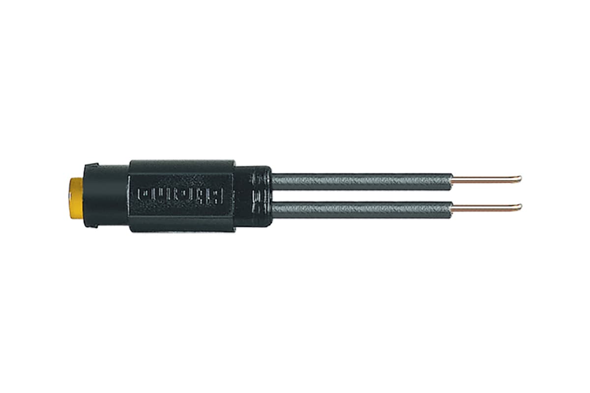 Foco piloto LED 127V color ámbar