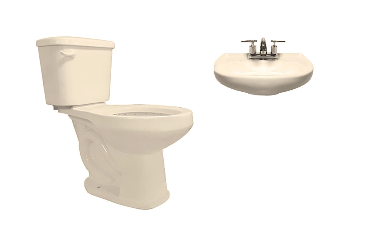 Paquete de baño Lucas color marfil 