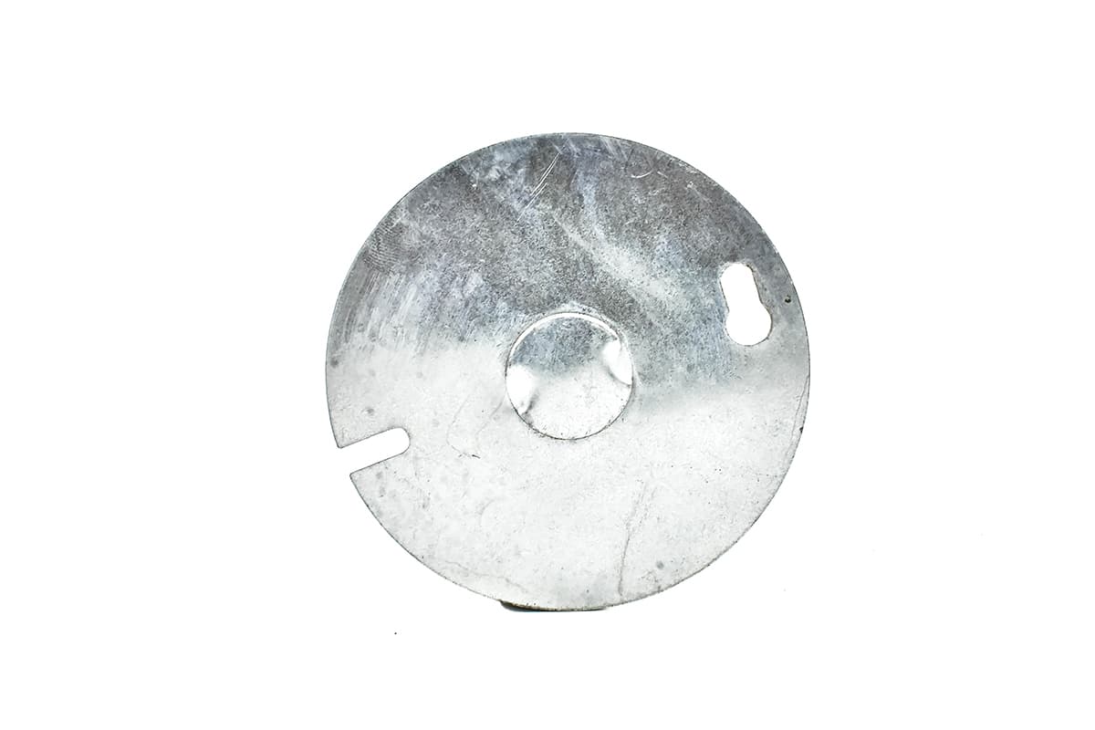 Tapa redonda galvanizada 13 mm 