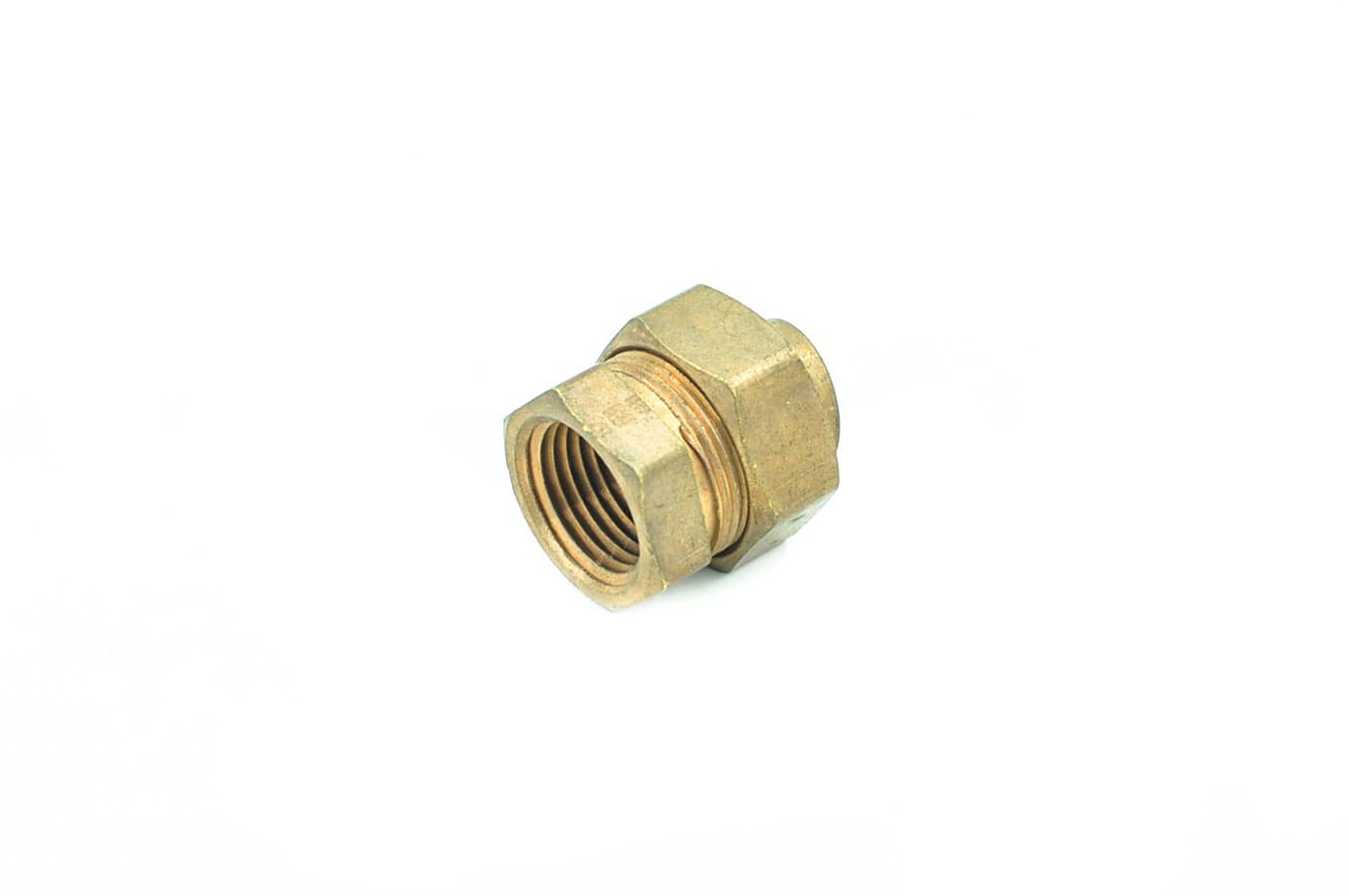 Tuerca unión cobre fierro Interior 1/2"