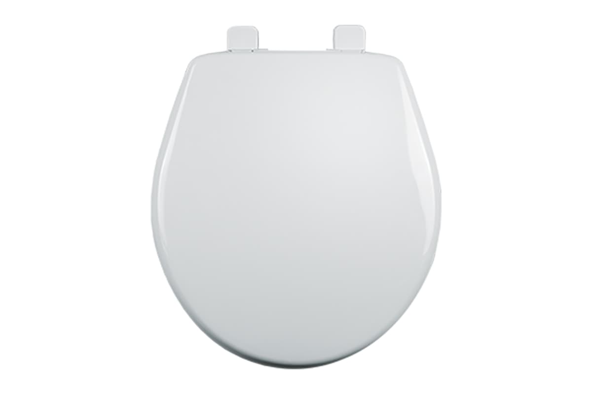 Asiento corto cierre lento color blanco
