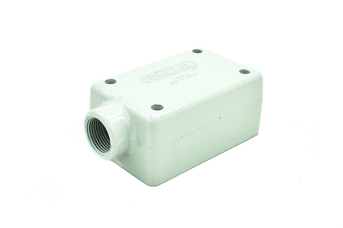 Caja terminal cuadrada sin tapa 19 mm FS-19