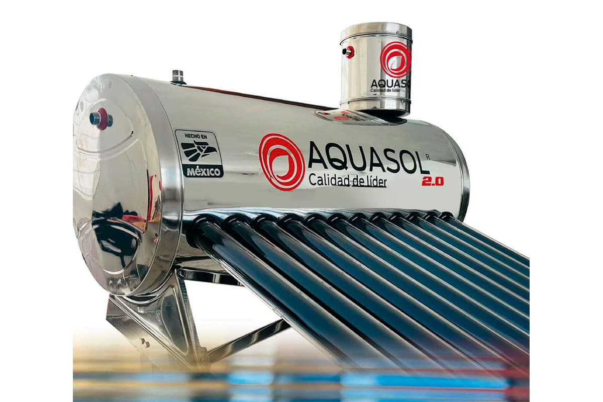 Calentador solar 2.0 alta presión 130 litros, 12 tubos