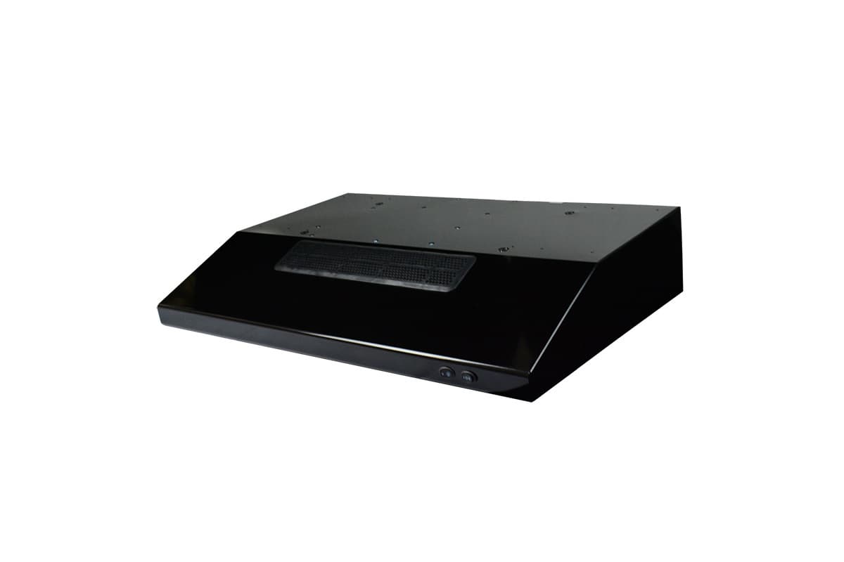 Campana empotrable recirculatoria TMX 76 acabado negro