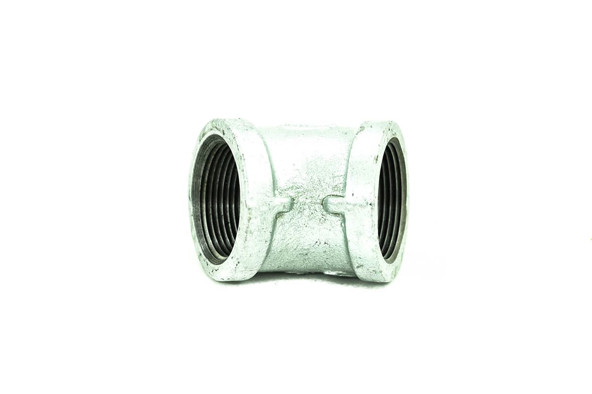 Codo galvanizado 32 mm x 45" (1 1/4" x 45")
