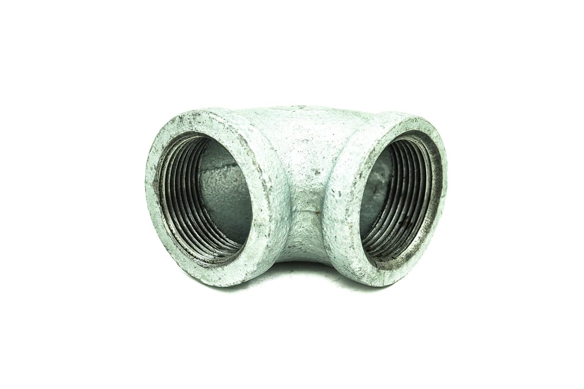 Codo galvanizado 32 mm x 90" (1 1/4"x 90")