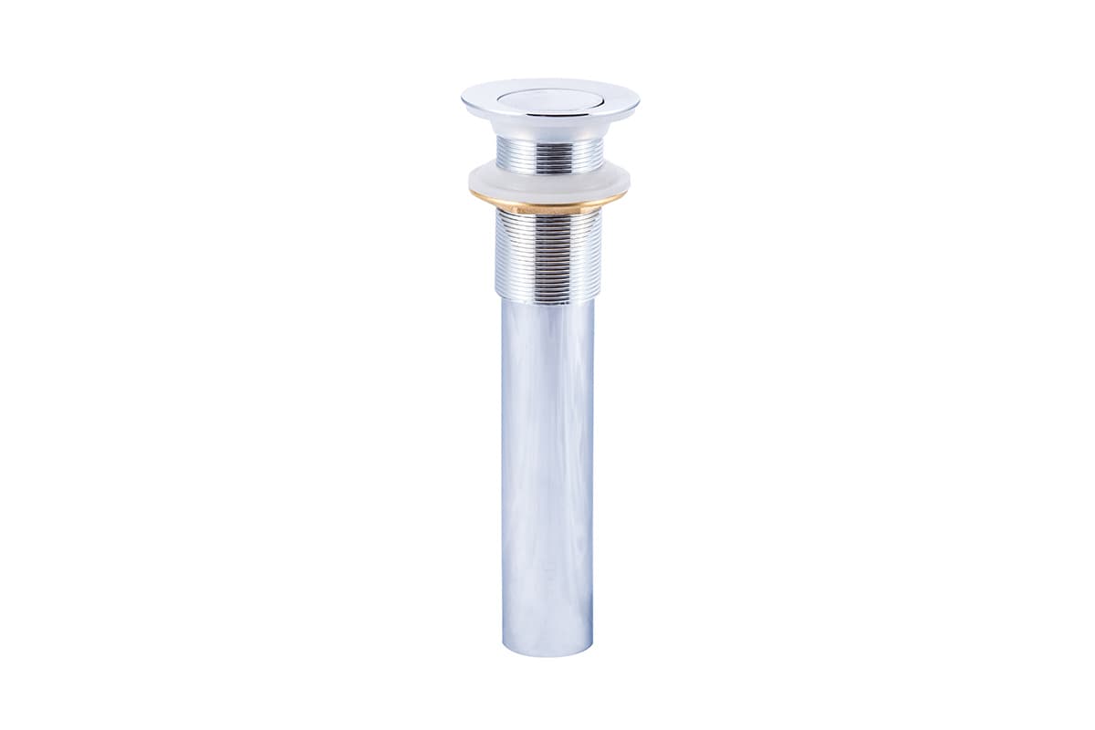 Contra para lavabo con tapón push