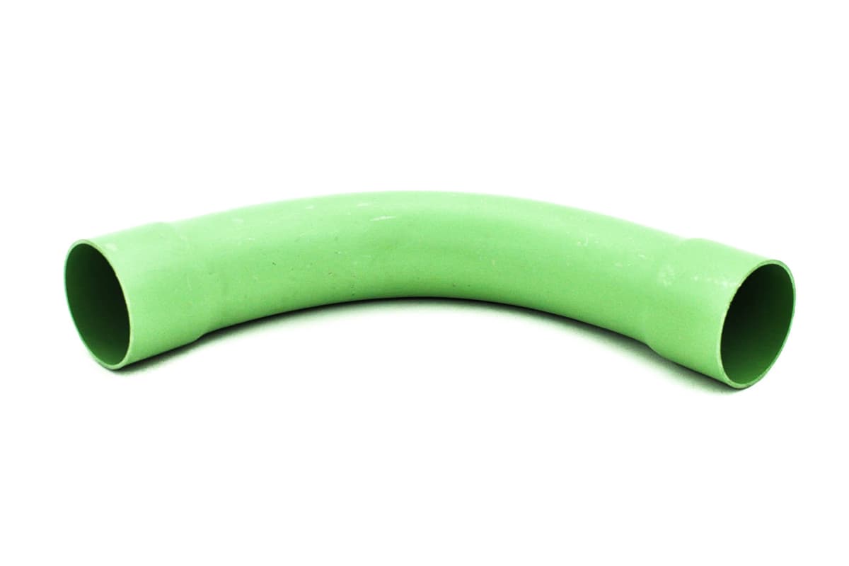 Curva PVC conduit pesado 38 mm (1 1/2)