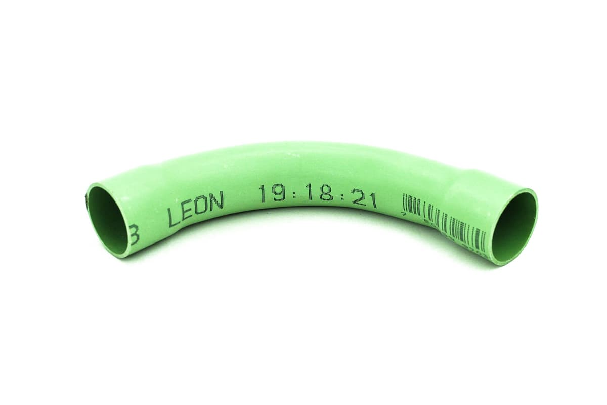 Curva PVC conduit pesado 19 mm (3/4")