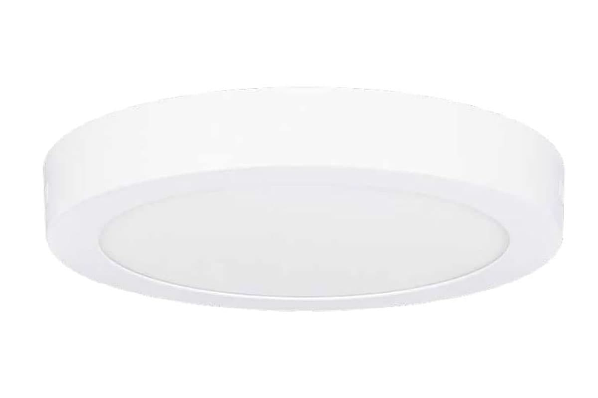 Plafón LED Flat ECO, luz blanca, sobre poner en techo 39114-0-CW-ECO terminado blanco