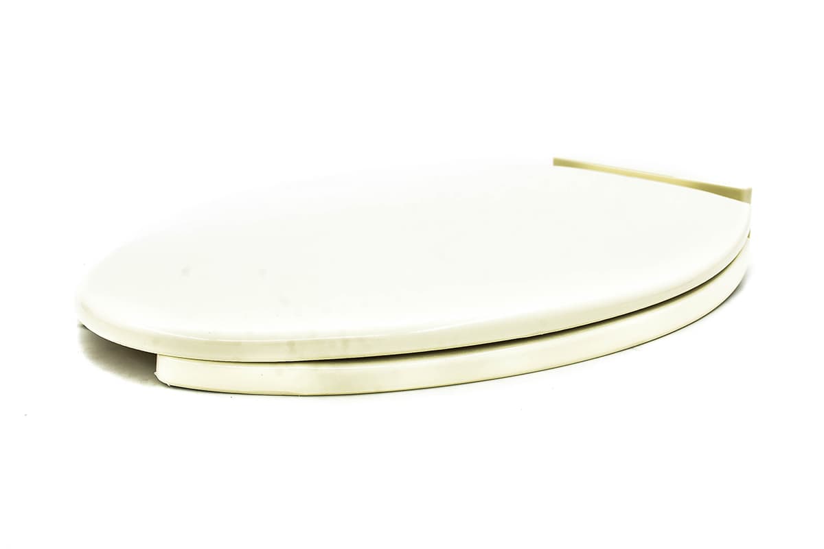 Asiento alargado de cierre lento platinum slow 96 color hueso