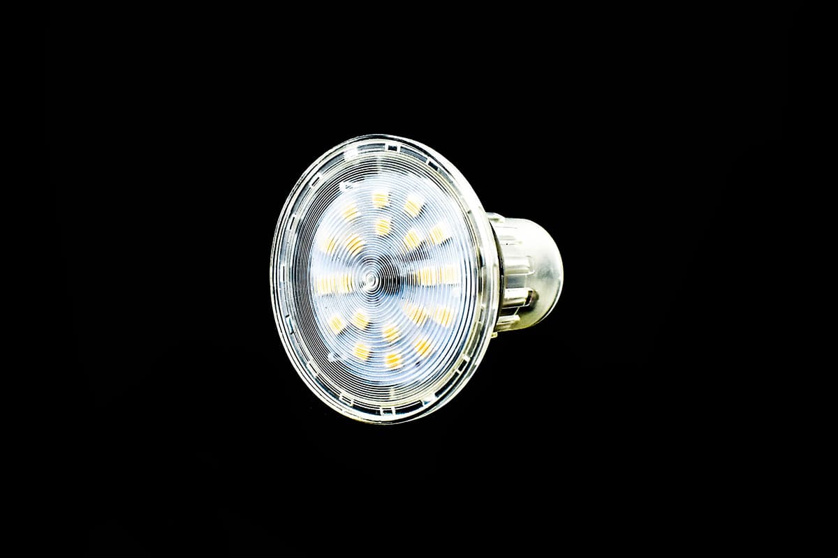 Foco LED 3W, blanco cálido