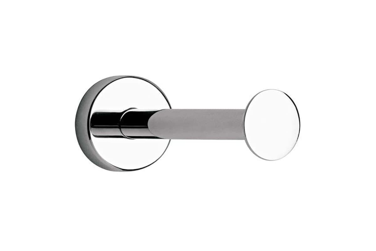 Gancho porta muletas, Clásica II acabado cromo