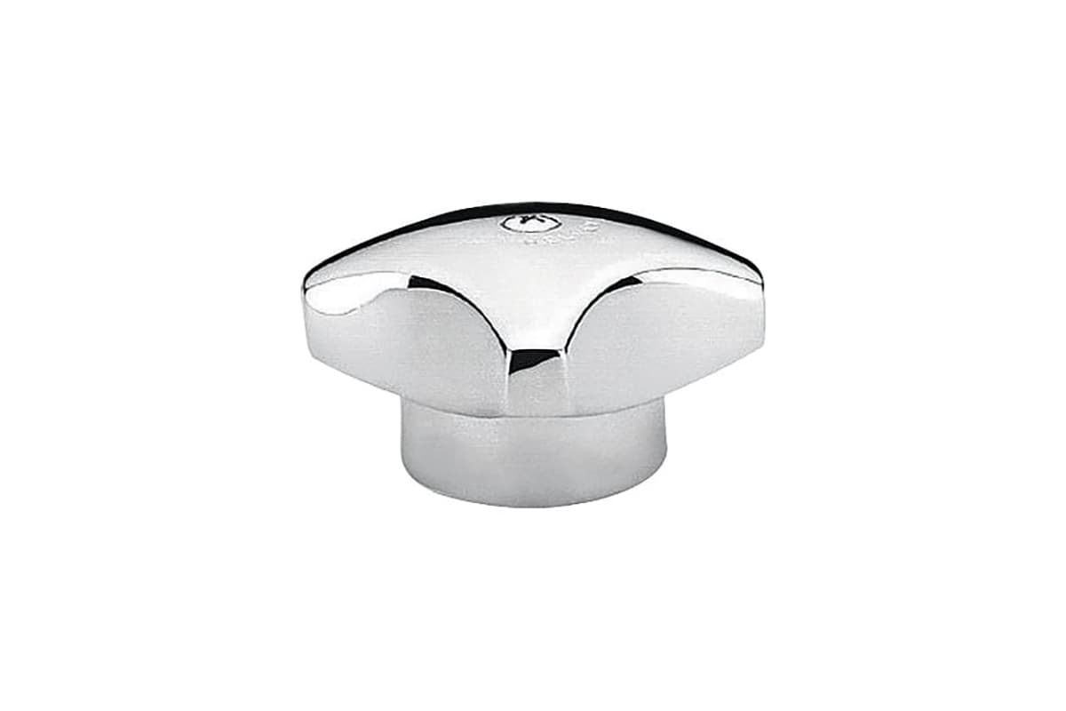Maneral Tritón grande C-12 acabado cromo (1 pieza)