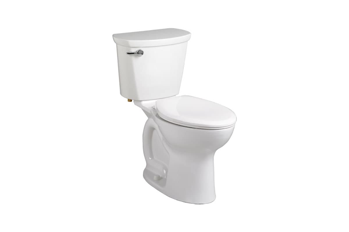 Inodoro alargado Cadet Pro RH EL color blanco