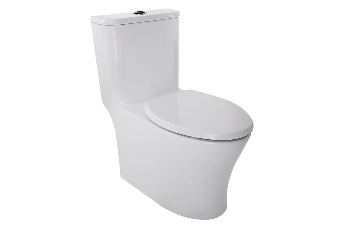 Inodoro one piece Rivoli plus, color blanco