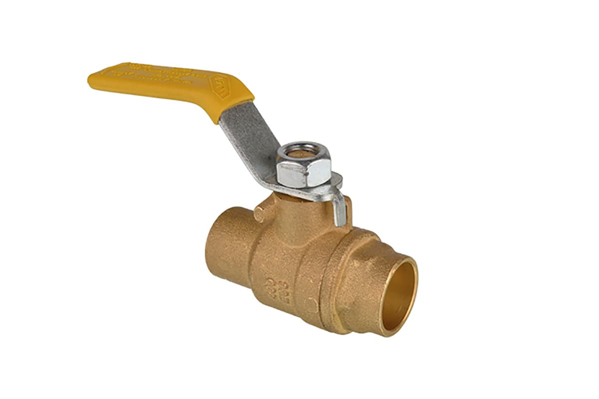 Válvula de esfera compacta soldable 19 mm (3/4")