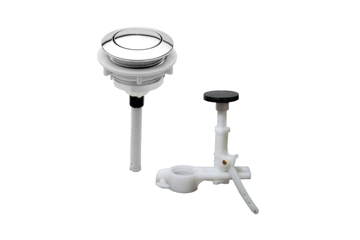 Kit de botón de descarga con actuador 58 mm