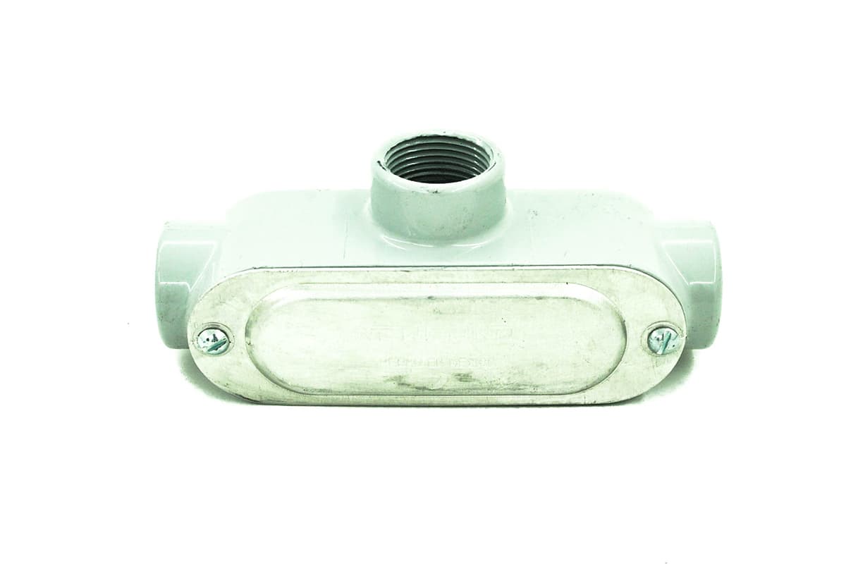 Tee condulet ovalado 19 mm T-19