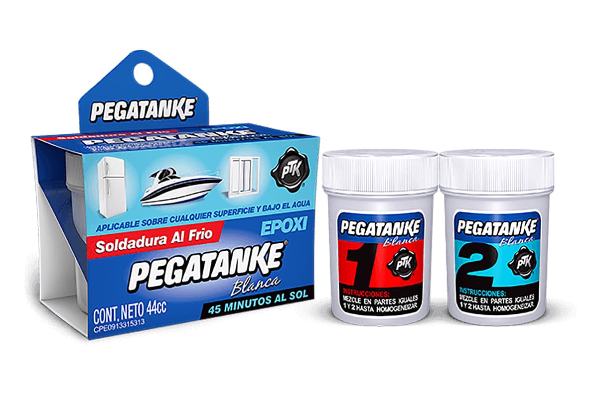 Pegamento epóxico multiusos blanco
