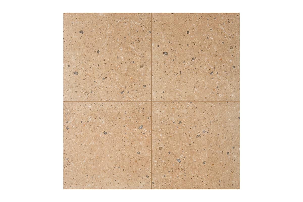 Piso cerámico tipo cantera café mate 1A 45 x 45 cm, caja con 1.64 m2