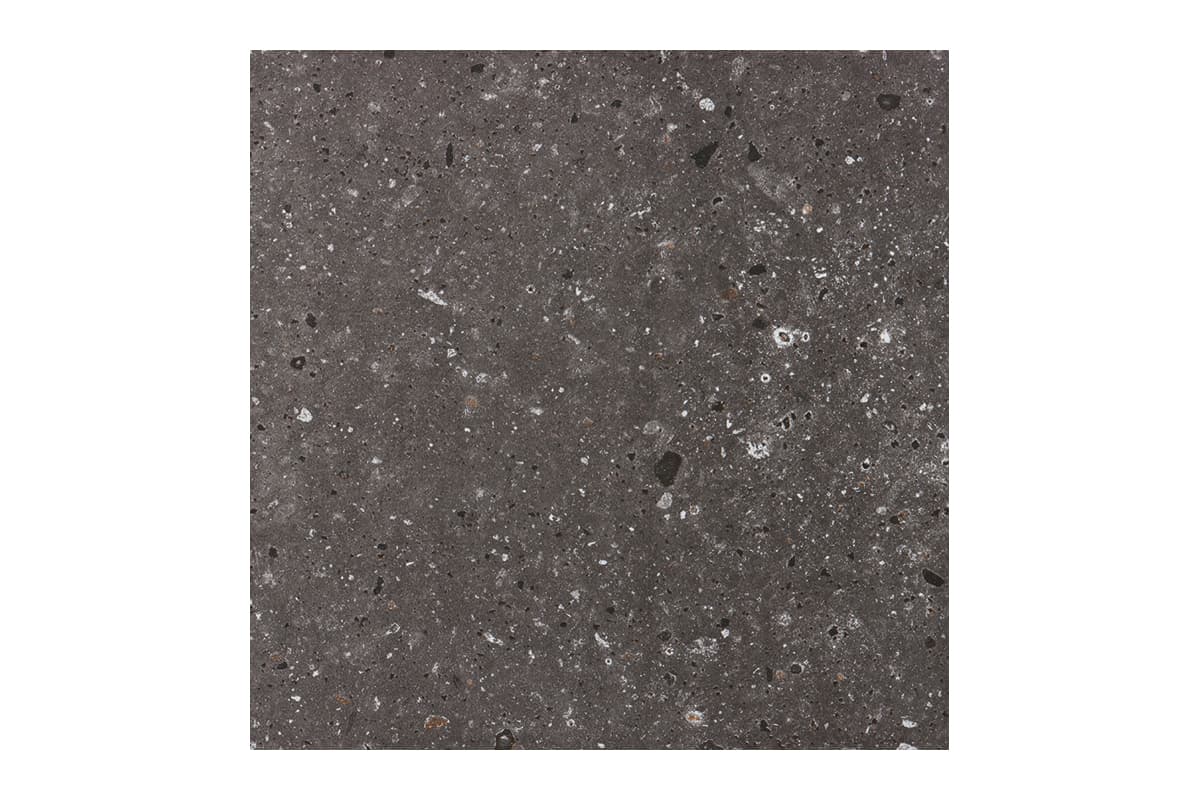 Piso ceramico tipo cantera negro mate 1A 45 x 45 cm, caja con 1.64 m2