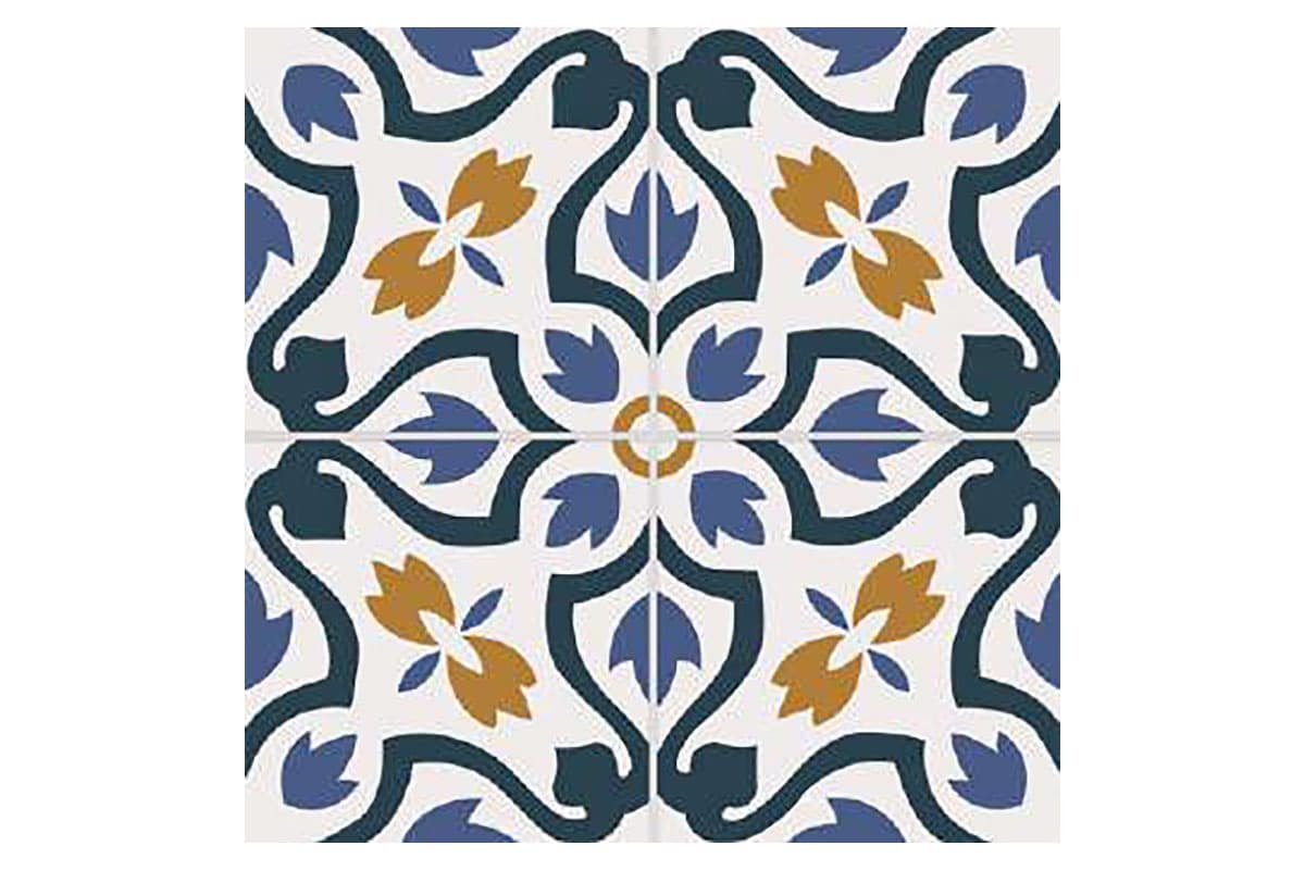 Piso Colonial elena 1A 37 x 37 cm ZCN8, caja con 2.11 m2