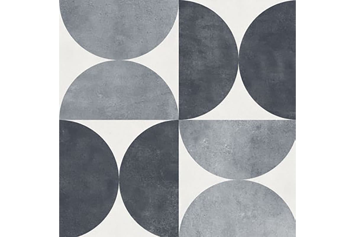 Piso kalei dot black 1A 37 x 37 cm, caja con 2.11 m2 ZKL8