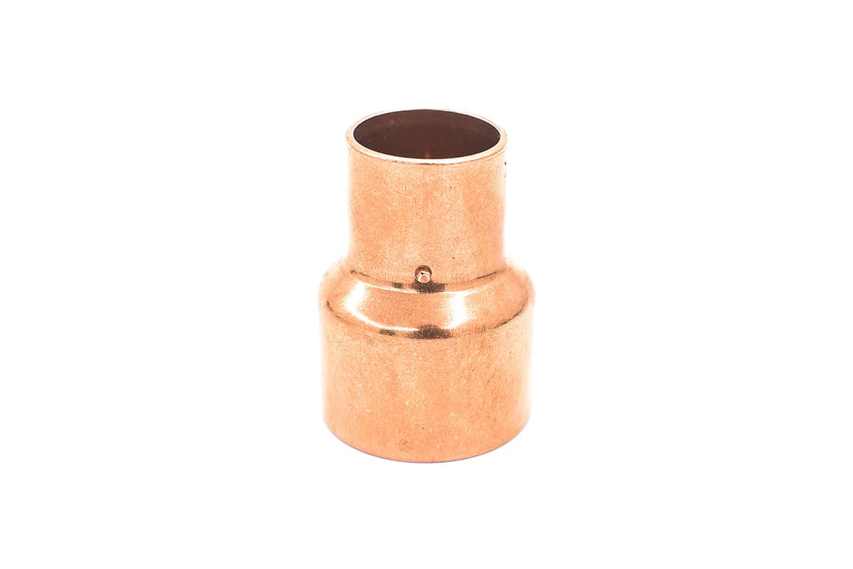 Reducción bushing de cobre 32 x 19 mm (1 1/4 x 3/4")