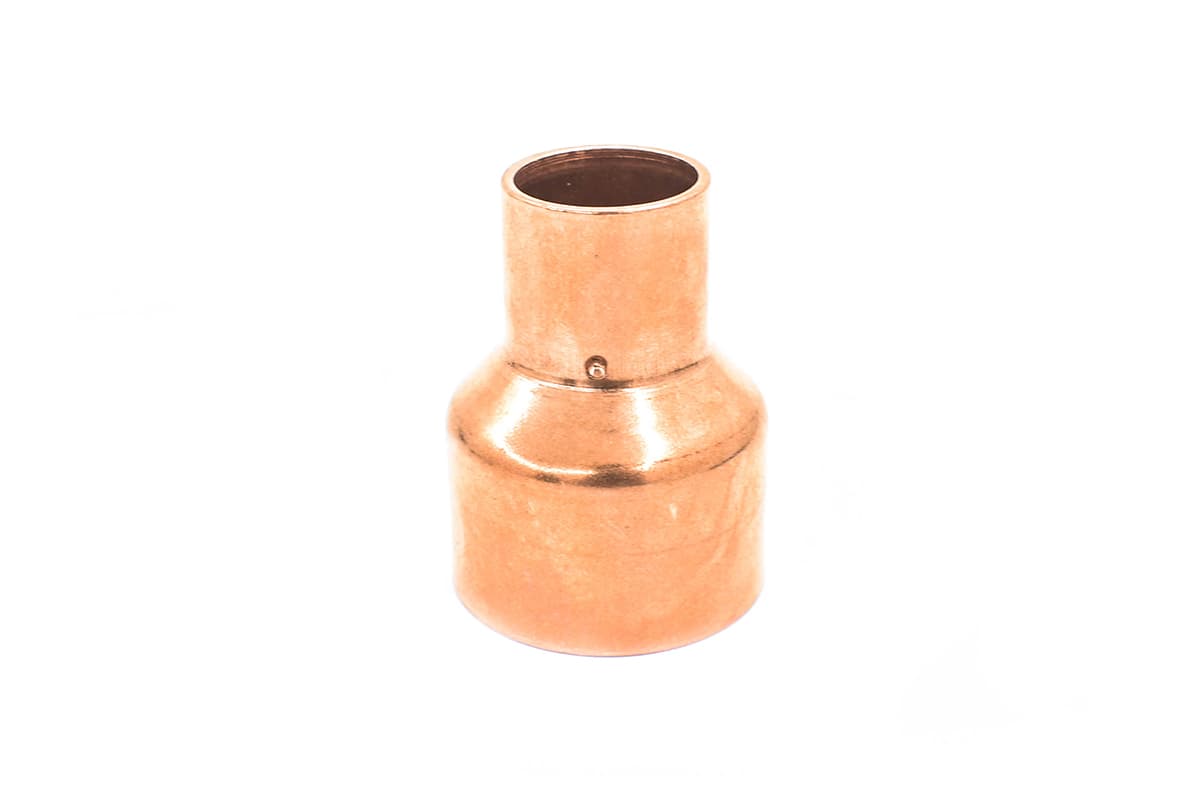 Reducción bushing cobre 38 x 19 mm (1 1/2 x 3/4)