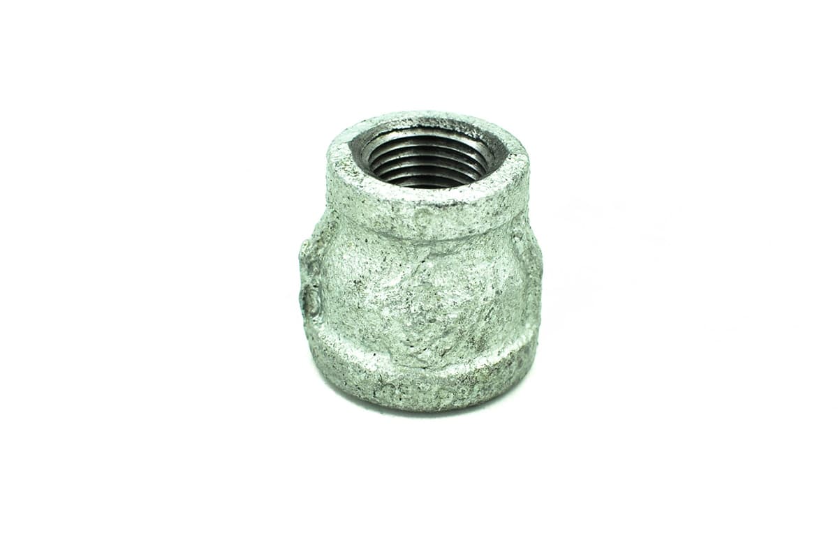 Reducción campana galvanizada 19 mm x 13 mm