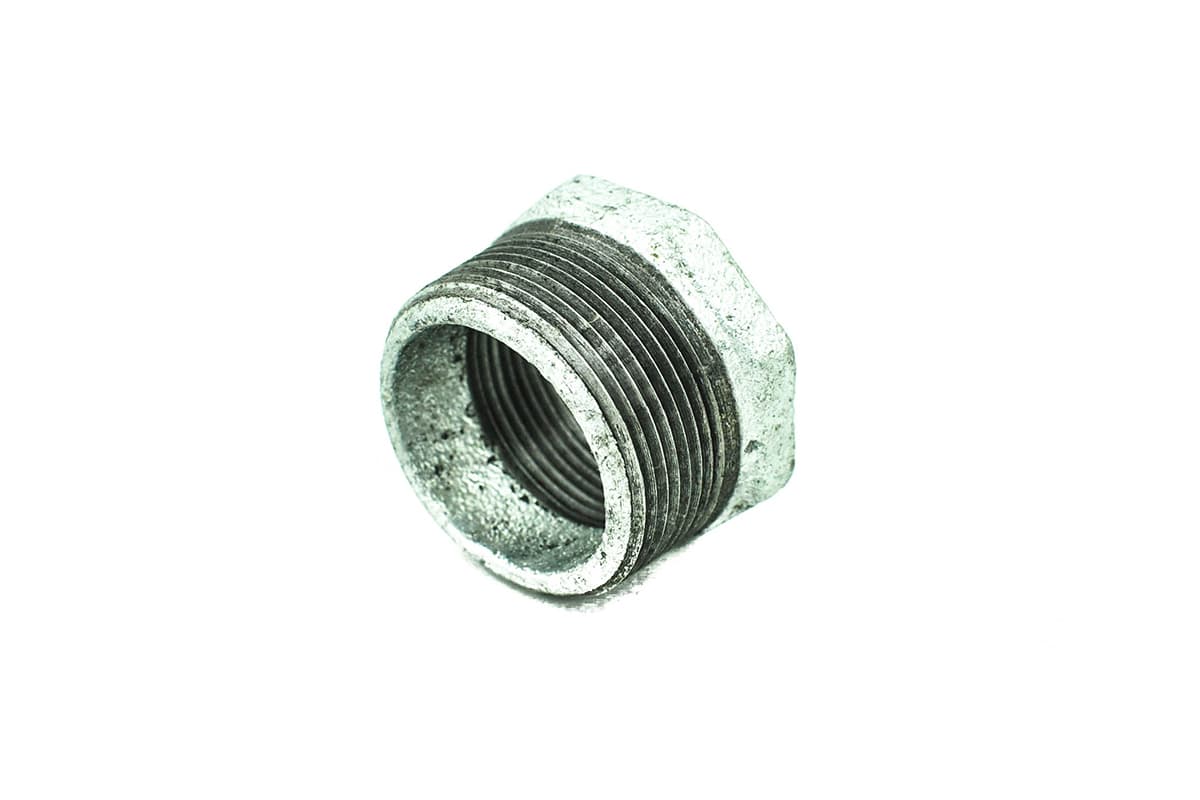 Reducción bushing galvanizada 38 mm x 25