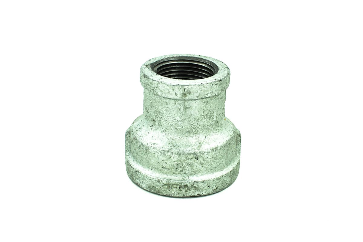 Reducción campana galvanizada 38 x 25 mm