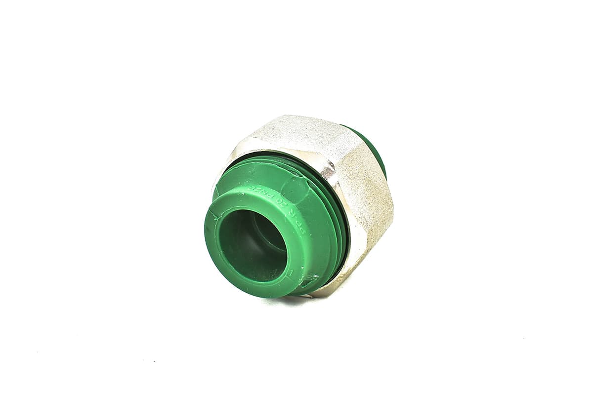 Tuerca de polipropileno de unión 13 x 13 mm (1/2" x 1/2")