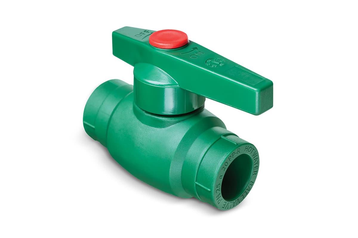 Válvula de esfera PP-R 32 mm (1 1/4")