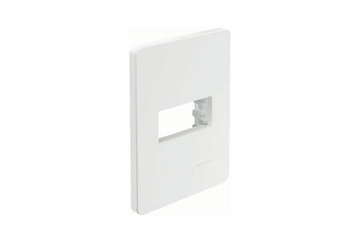 Tapa de 1 ventana chasis color blanco N1371-BL