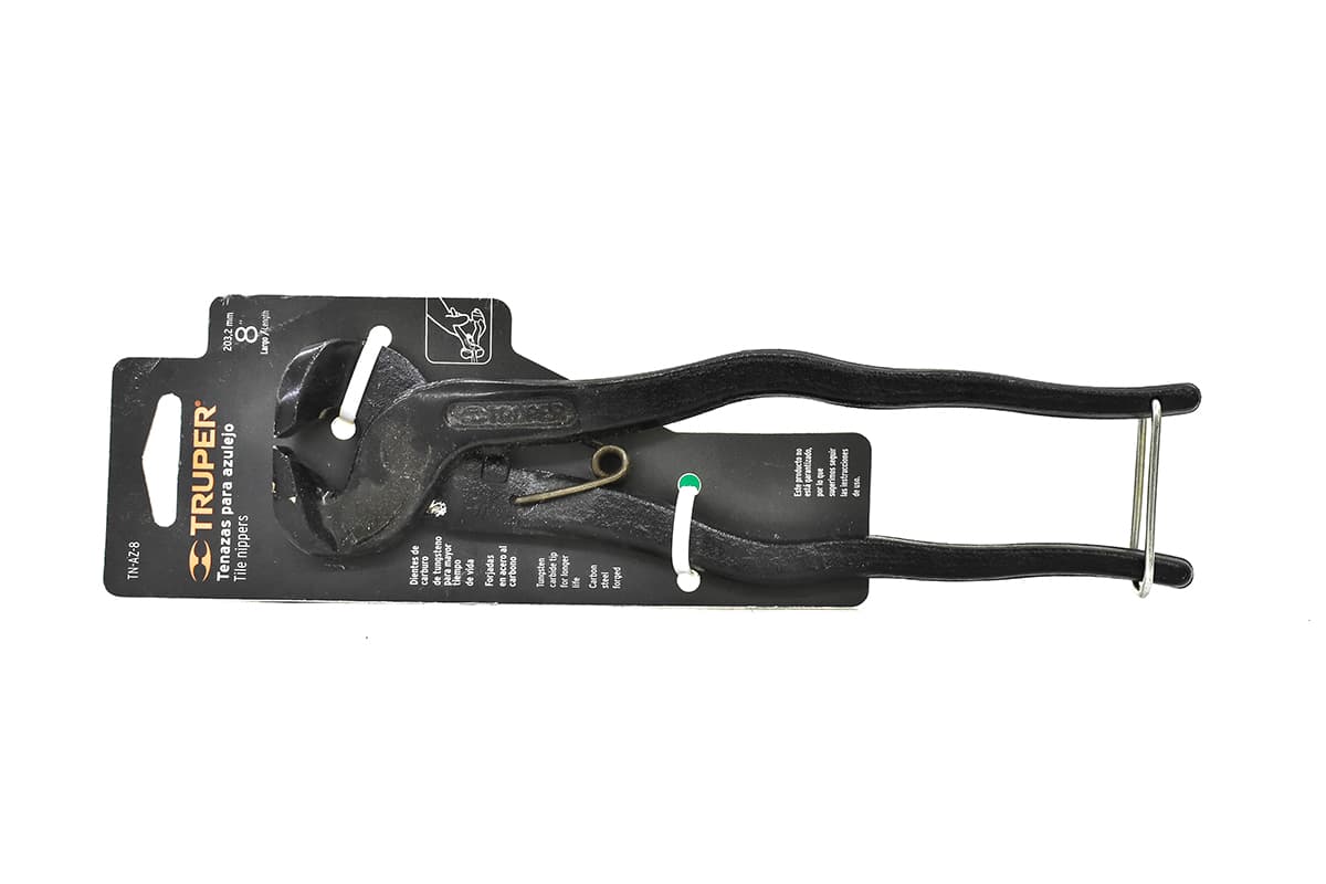Pinza para corte de azulejo o piso