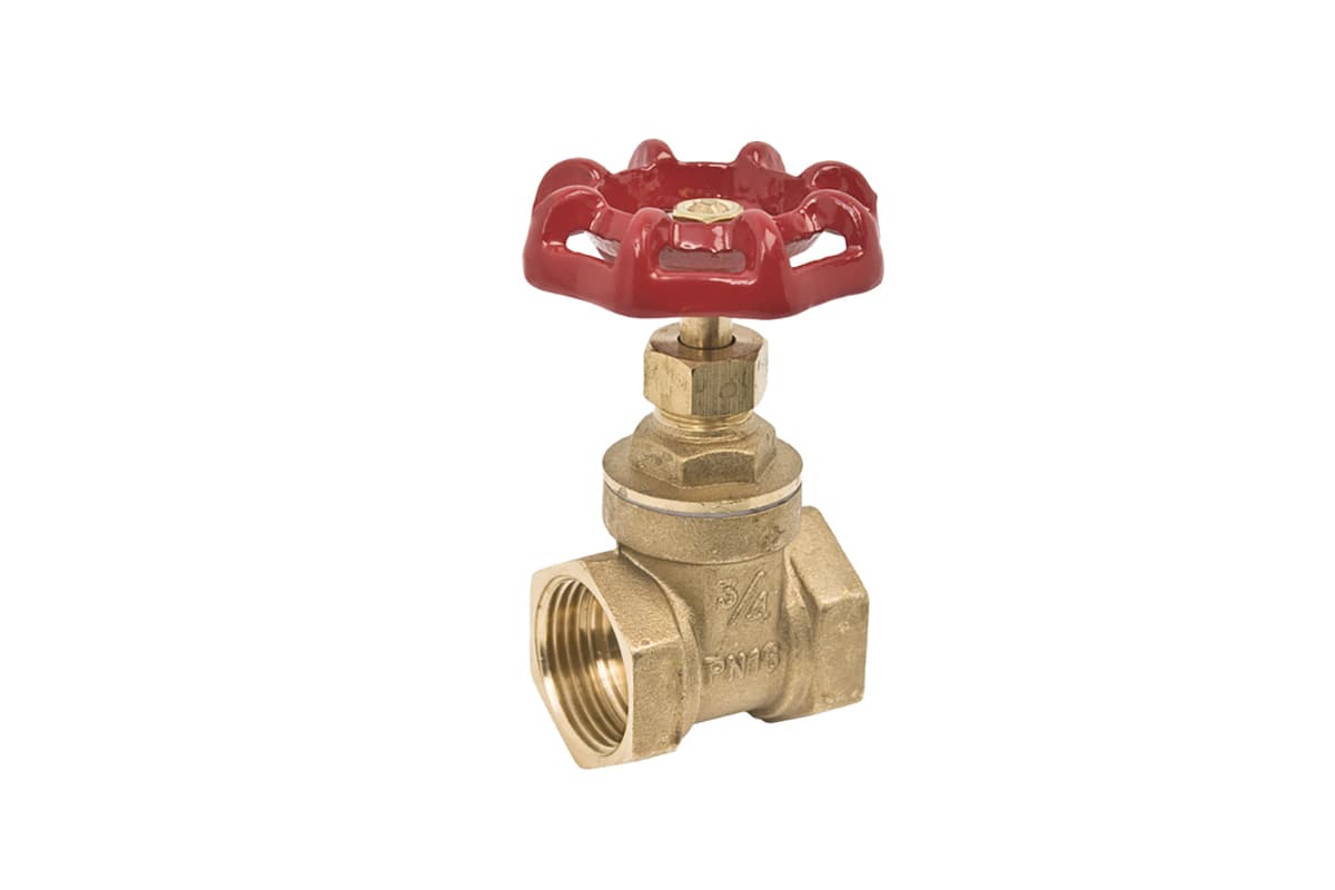 Válvula de compuerta roscable 19 mm (3/4") 3600E