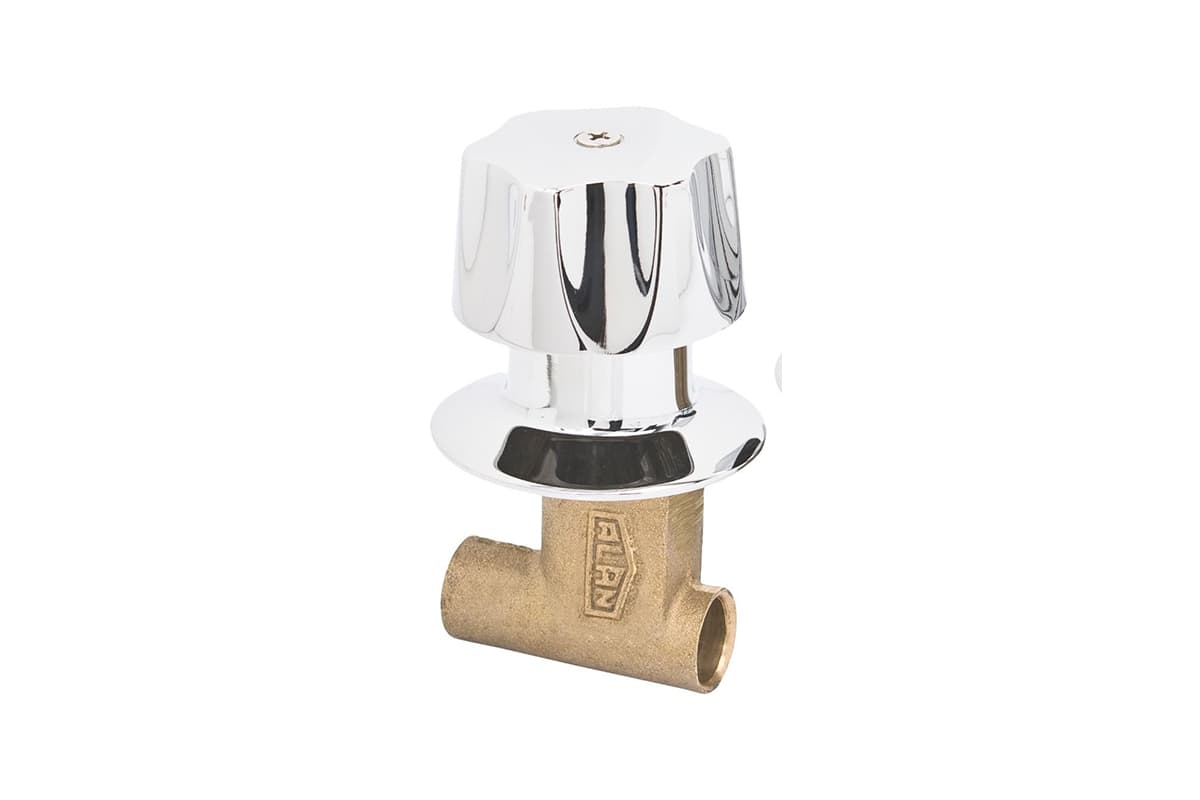 Válvulas de empotrar individual soldable con manerales Queen 830S-Q