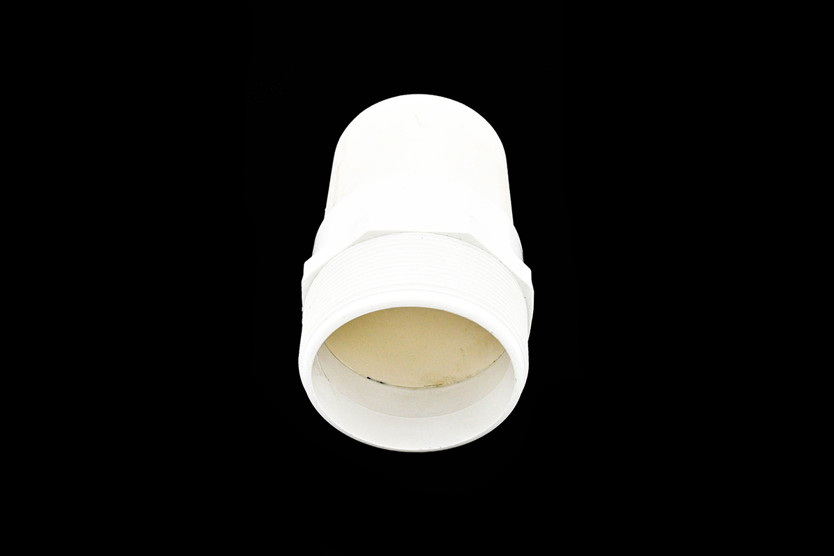 Adaptador galvanizado espiga PVC 100 mm