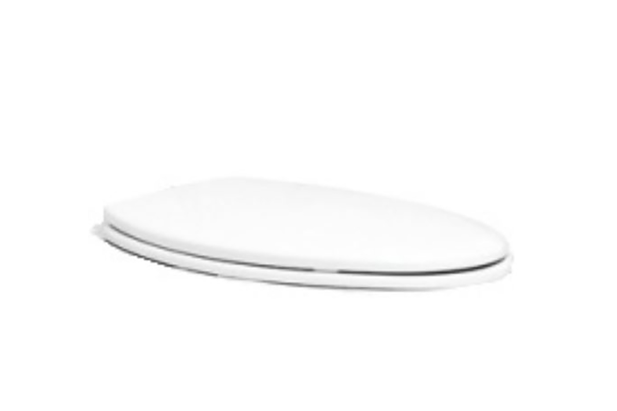 Asiento alargado Tango con frente cerrado  color blanco 