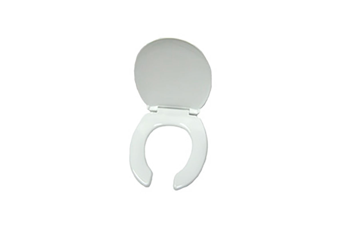 Asiento corto color blanco