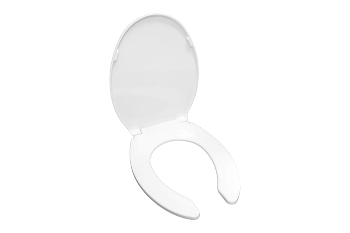 Asiento alargado Premium color blanco