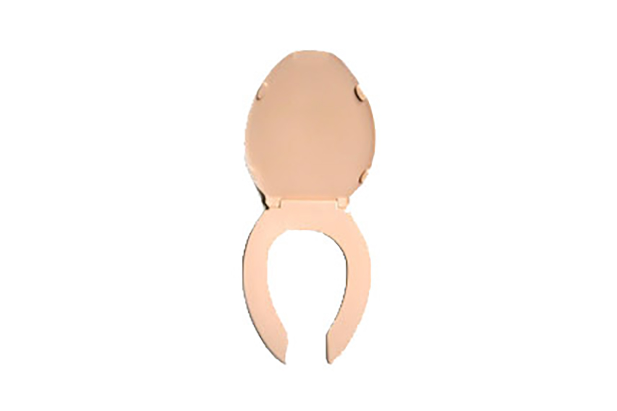 Asiento alargado Premium color rosa venecia